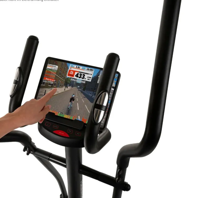 Vélo d'appartement avec écran LCD et Bluetooth - 16 niveaux de résistance - Crosstech XTR BT