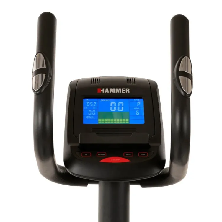 Vélo d'appartement avec écran LCD et Bluetooth - 16 niveaux de résistance - Crosstech XTR BT