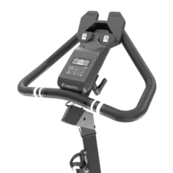 Vélo d'appartement avec guidon et siège ajustables pour séance cardio - Vélo ZenBike 300 avec écran de bord connecté