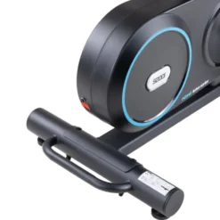 Vélo d'appartement connecté pour entraînement de vitesse avec programmes de fitness multiples - Sangles de poitrine