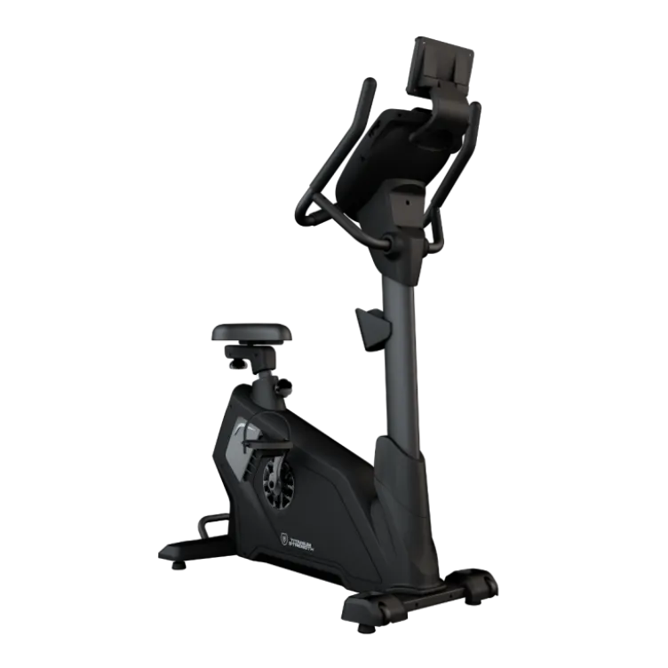 Vélo d'appartement connecté PRO Titanium Strength ST2000T avec 20 niveaux de résistance et écran tactile haute définition