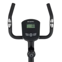 Vélo d'appartement Ellare II avec volant d'inertie de 5 kg avec poignées antidérapantes - Résistance électronique