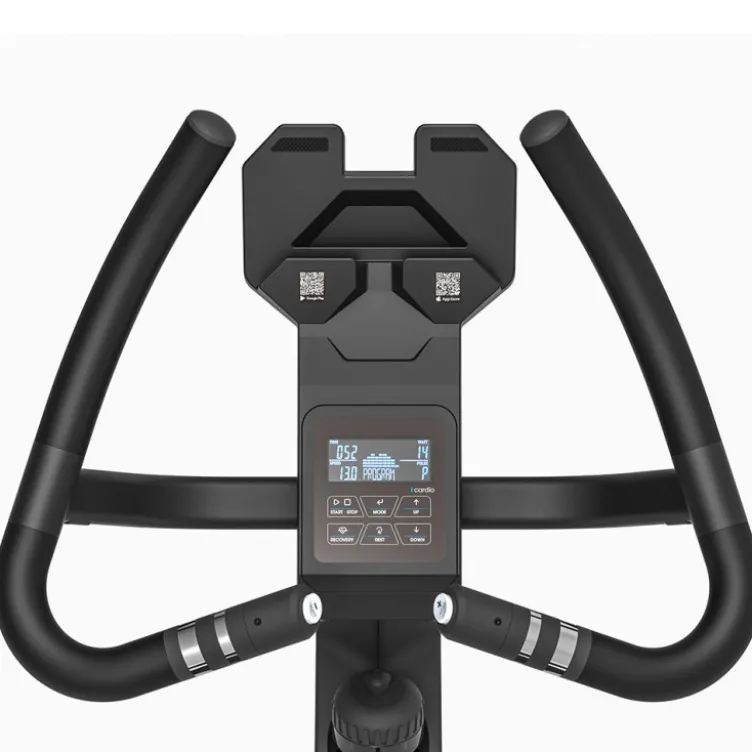 Vélo d'appartement ergonomique avec connectivité Bluetooth et support pour tablette - Home Gym