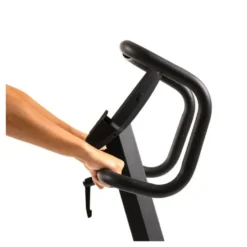 Vélo d'appartement Hammer en bois noble avec 16 niveaux de résistance et roue d'inertie de 8 kg