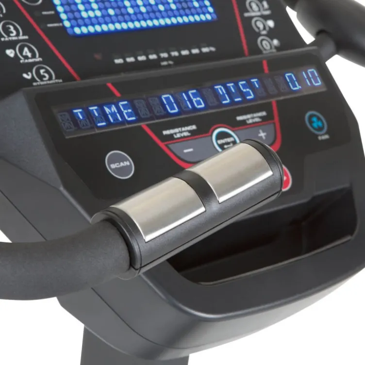 Vélo d'appartement haut de gamme avec générateur intégré et écran LED complet - 200 watts max - UB 8000