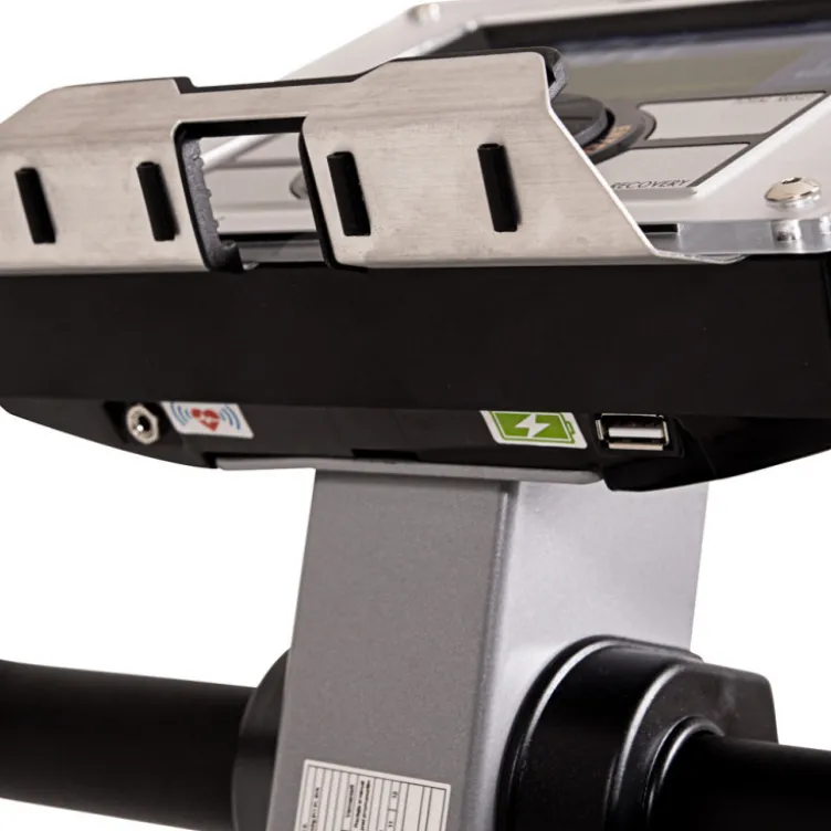 Vélo d'appartement InCondi UB45i II avec siège multi réglable et poignées avec surface antidérapante - Connexion Bluetooth