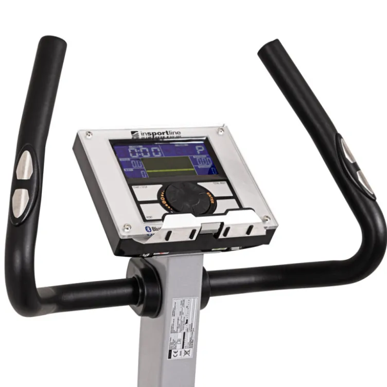 Vélo d'appartement InCondi UB45i II avec siège multi réglable et poignées avec surface antidérapante - Connexion Bluetooth