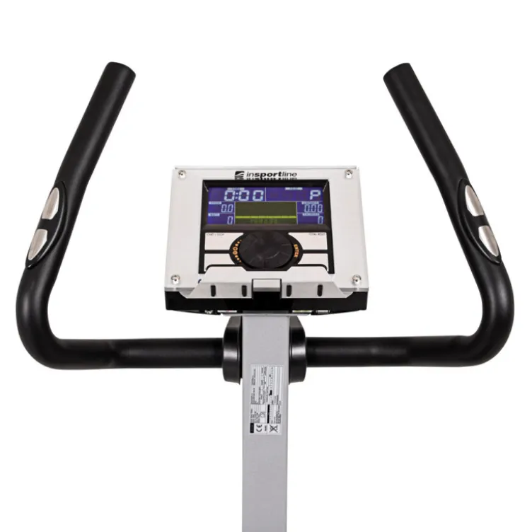 Vélo d'appartement InCondi UB45i II avec siège multi réglable et poignées avec surface antidérapante - Connexion Bluetooth
