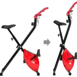 Vélo d'appartement pliable ordinateur LCD 8 niveaux