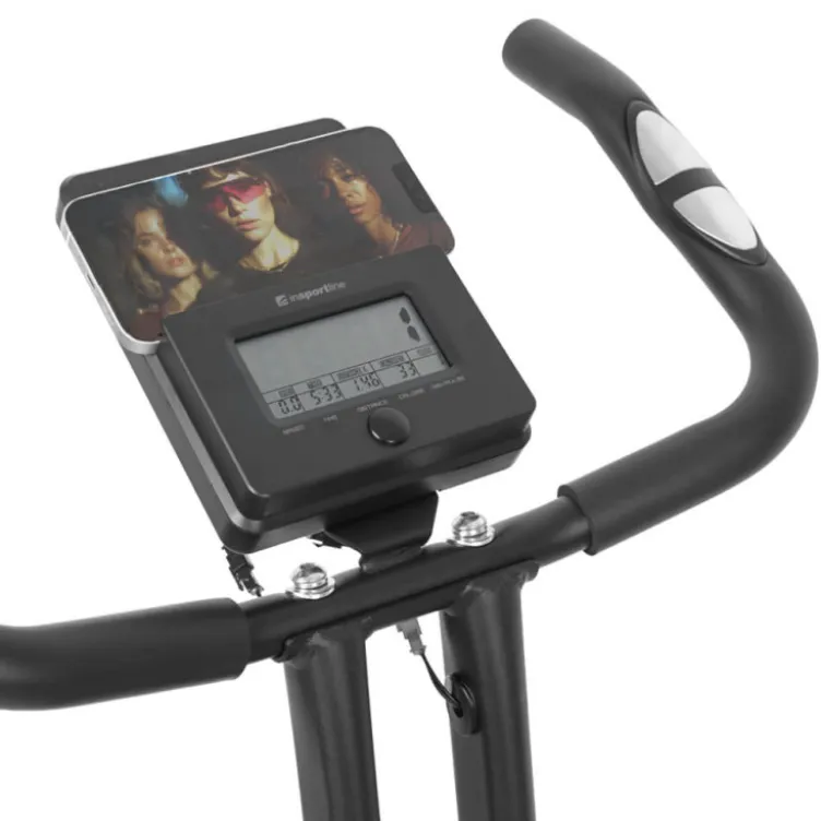 Vélo d'appartement pliable Xbike Lite avec siège ergonomique réglable pour cardio à domicile - 16 niveaux
