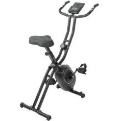 Vélo d'appartement pliable Xbike Lite avec siège ergonomique réglable pour cardio à domicile - 16 niveaux