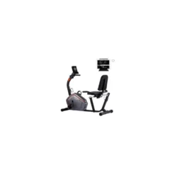 Vélo d'appartement position semi-allongée avec roue d'inertie pour homegym