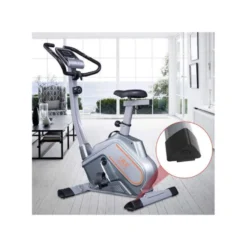 Vélo d'appartement pour training en homegym avec support pour téléphone portable