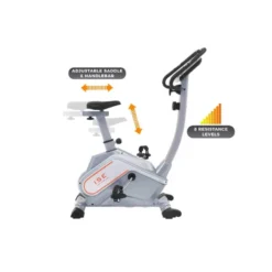 Vélo d'appartement pour training en homegym avec support pour téléphone portable