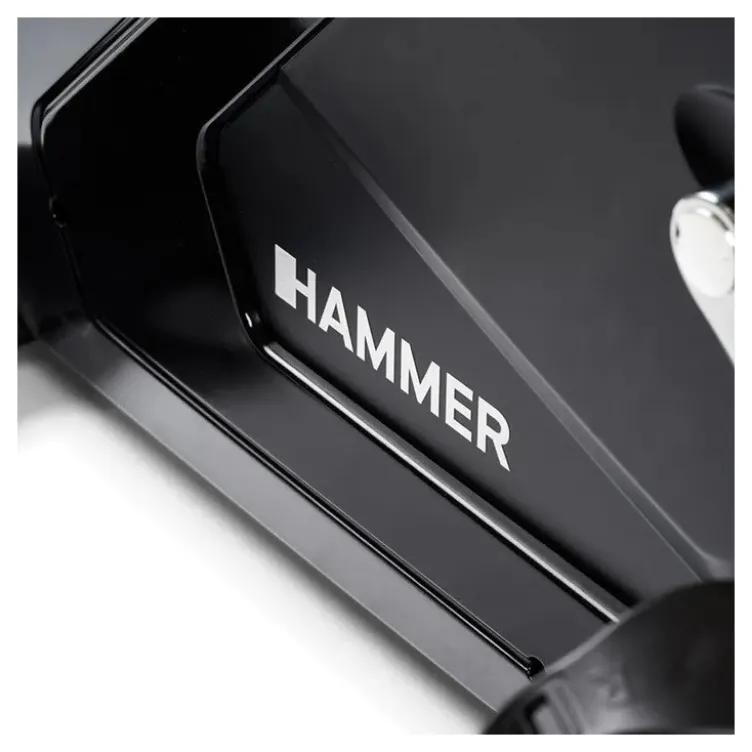 Vélo d'appartement professionnel Varon XTR II Hammer avec 41 niveaux de résistance et roue d'inertie de 8 kg