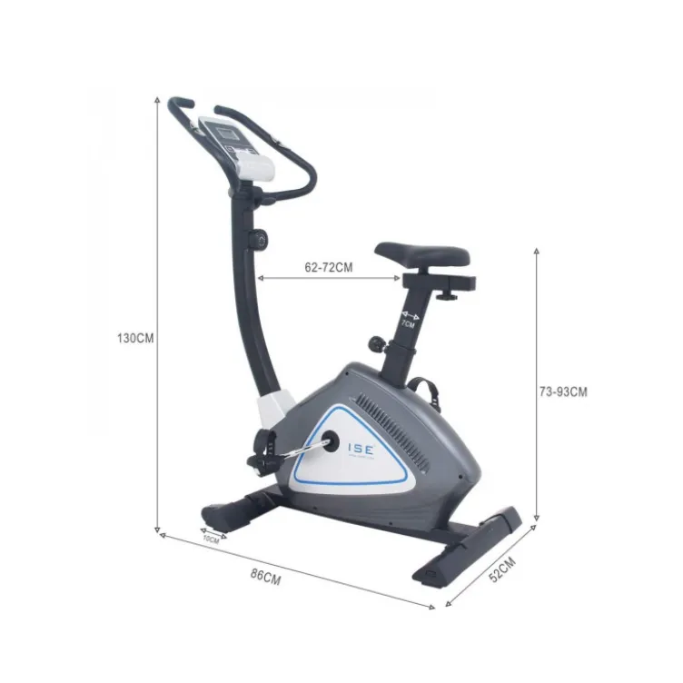 Vélo d'appartement résistance magnétique avec selle réglable pour training à domicile