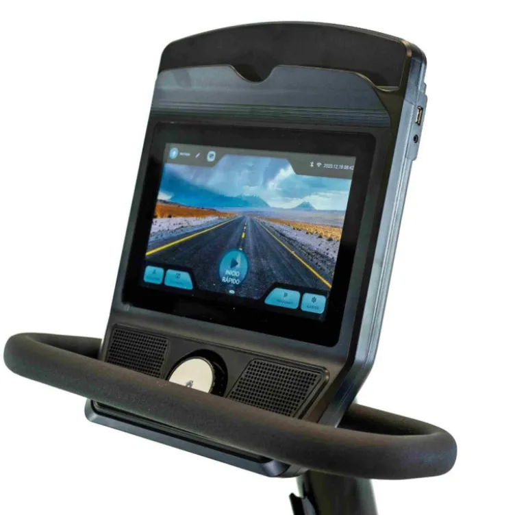 Vélo d'appartement semi-allongé RB900-TFT Titanium Strength Performance Séries avec écran tactile - 24 niveaux d'intensité