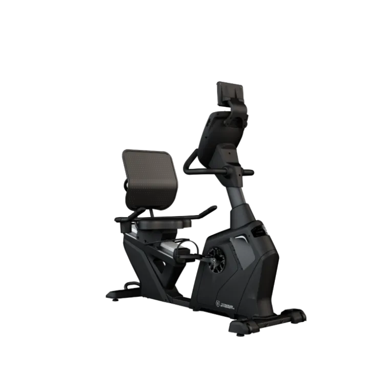 Vélo d'appartement semi-allongé RB2000 Titanium Strength - 20 niveaux de résistance avec dossier respirant