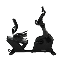 Vélo d'appartement semi-allongé RB2000 Titanium Strength - 20 niveaux de résistance avec dossier respirant