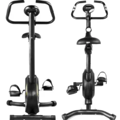 Vélo d'appartement stationnaire pour sport à domicile avec pédales antidérapantes