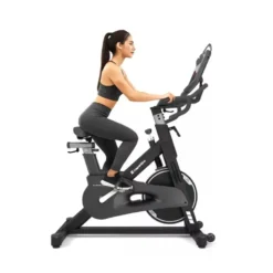 Vélo d'appartement ZenRoute 1200 avec 32 niveaux pour home gym - Volant d'inertie de 22 kg pour du cardio intense