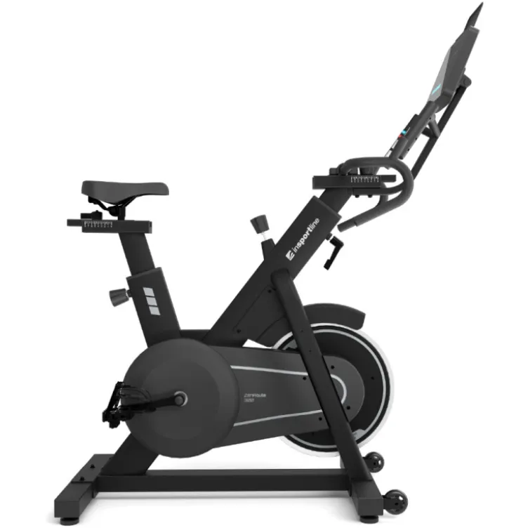 Vélo d'appartement ZenRoute 300 avec écran TFT connecté et 32 niveaux de résistance - Roue d'inertie de 11 kg