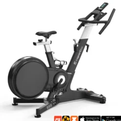 Vélo d'appartement ZenRoute 1000 ergonomique et confortable pour club de sport et home-gym - Connectivité Bluetooth