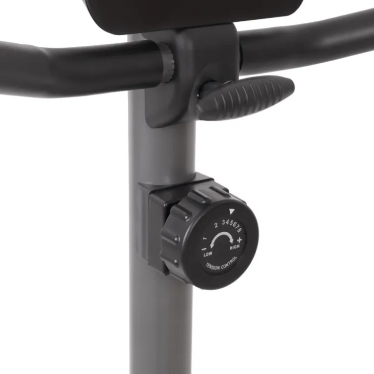 Vélo de cardio-training Animaran pour home gym avec 8 niveaux de résistances - Renforcement des muscles inférieurs