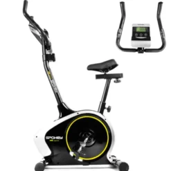 Vélo de cardio-training pour sport à domicile équipé de 8 niveaux de résistance