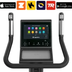 Vélo de cardio-training professionnel Velocer UB avec écran LCD connecté pour salle de sport