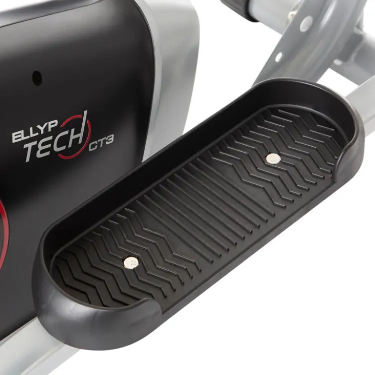 Vélo de cardio-training sans fil avec écran LCD avec volant d'inertie 12 kg - Ellyptech CT3