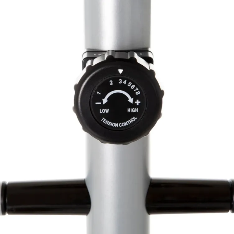 Vélo de cardio-training sans fil avec écran LCD avec volant d'inertie 12 kg - Ellyptech CT3
