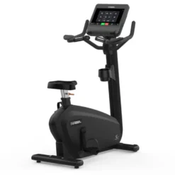 Vélo de cardio-training Titanium Strength ST1100 de qualité professionnelle avec écran LED XXL - Roue d'inertie 14 kg