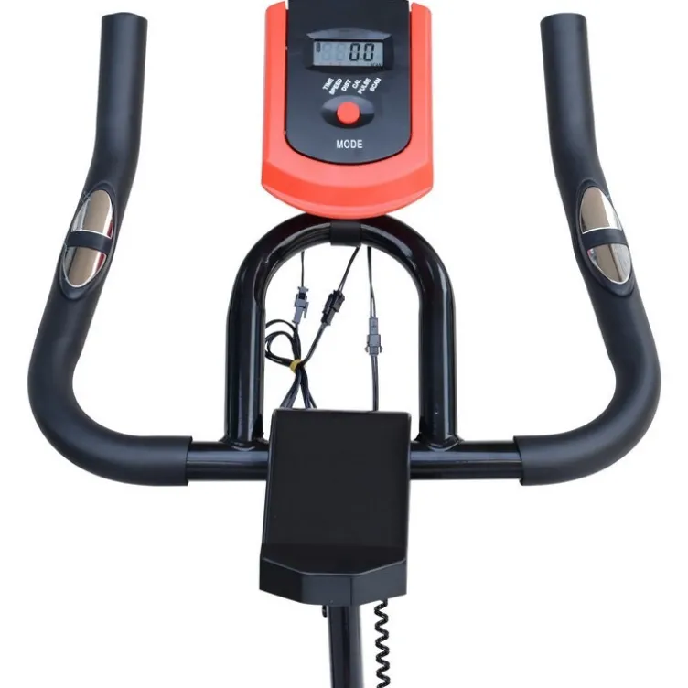 Vélo de course indoor pour sport à domicile avec écran LCD multi-fonctions