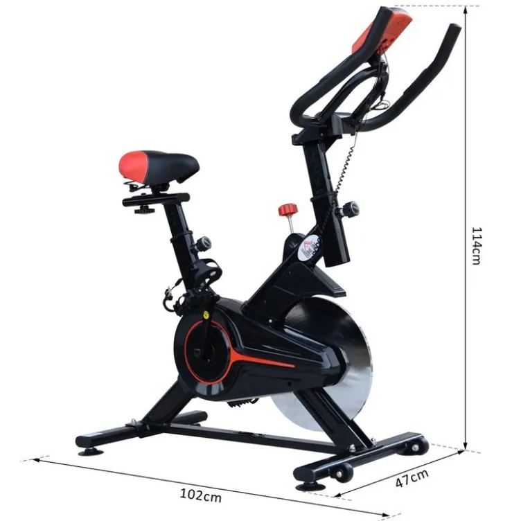 Vélo de course indoor pour sport à domicile avec écran LCD multi-fonctions