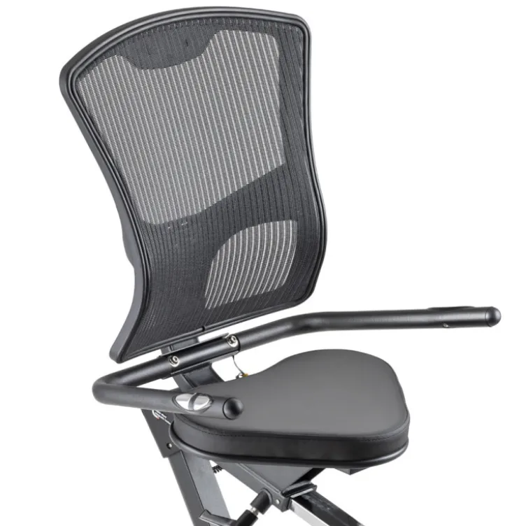 Vélo de fitness semi-allongé avec poignées pour calcul de la fréquence cardiaque - Ecran affichage pour suivi de performance