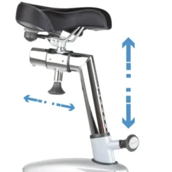 Vélo d'entraînement avec tableau de bord et 18 programmes de courses - Haute qualité - Ergometer Exum