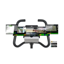 Vélo d'entraînement de cardio connecté avec siège multi réglable - Système de freinage SilentBelt