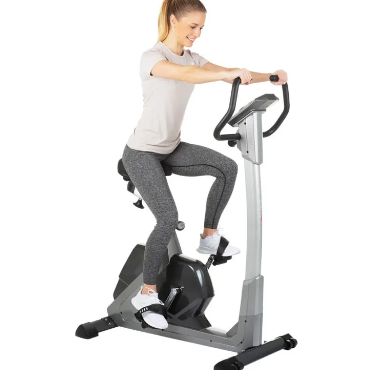 Vélo de santé silencieux avec tableau de bord - Résistance 25 à 400 watts
