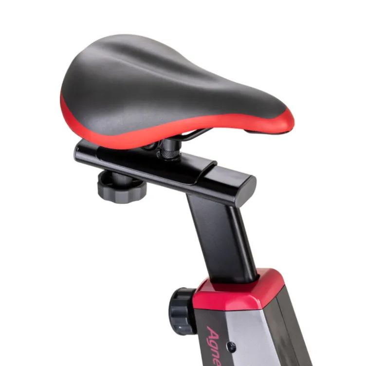 Vélo de spinning Agneto avec système de freinage magnétique pour training sportif - Siège et poignées réglables