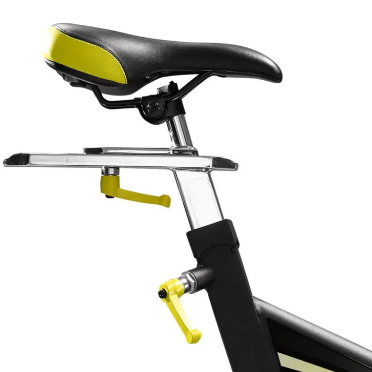 Vélo de spinning ATX avec selle et guidon multiréglabes - Volant d'inertie de 16 kg