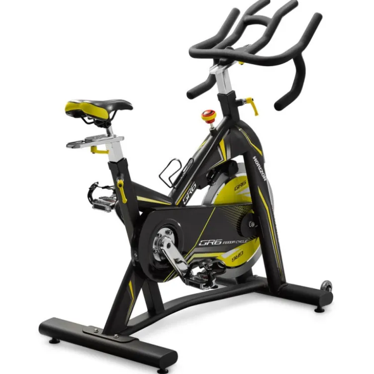 Vélo de spinning ATX avec selle et guidon multiréglabes - Volant d'inertie de 16 kg