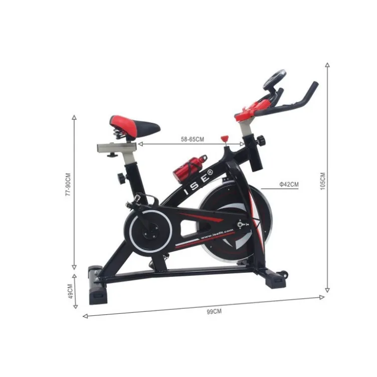 Vélo de Spinning cardio pour home-gym avec écran d'affichage LCD