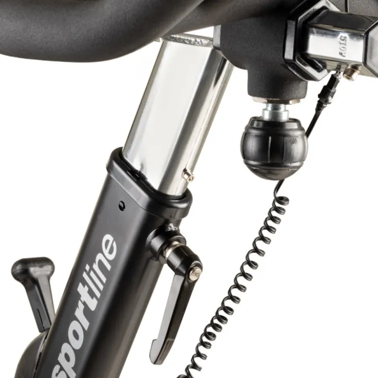 Vélo de spinning Drakkaris avec volant d'inertie puissant de 18 kg et système de freinage à friction - Siège réglable