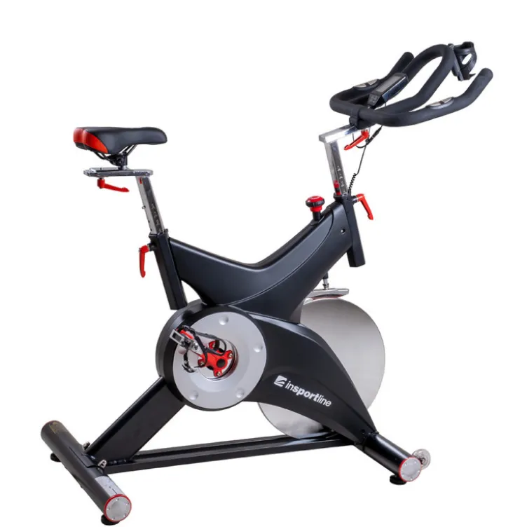 Vélo de Spinning Epsilon Max avec roue d'inertie de 22 kg pour entraînement indoor
