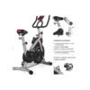Vélo de spinning haute qualité à résistance magnétique avec écran LCD multifonctions