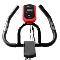 Vélo de spinning indoor avec roue d'inertie 11 kg équipé écran LCD multifonctions