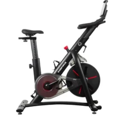 Vélo de spinning multi-réglable et silencieux - Roue d'inertie 14 kg