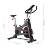 Vélo de spinning pour entraînement en home-gym équipé d'un écran LCD multifonctions