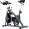 Vélo de spinning pour entraînement en home-gym roue d'inertie 18 kg